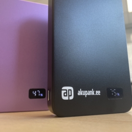 “F20 10k” (10000 mAh) ar pulksteņa uzlādi