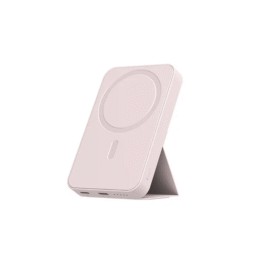 Ārējais akumulators ar salokāmu balstu “V11 rozā”