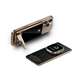 Īpaši plāns ārējais akumulators ar statīvu “F15-5k” (5000 mAh)